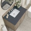 Lorelai 36" Single (Vanity Only Pricing) in Whitewashed Oak